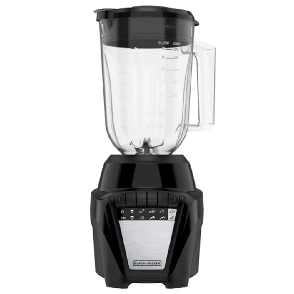 Licuadora Black & Decker ice crush jarra de plástico 1.25l negro